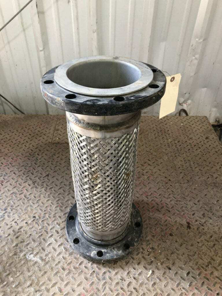 6" X 23" Flanged Braided Stainless Steel Flexible Hose / Expansion Joint