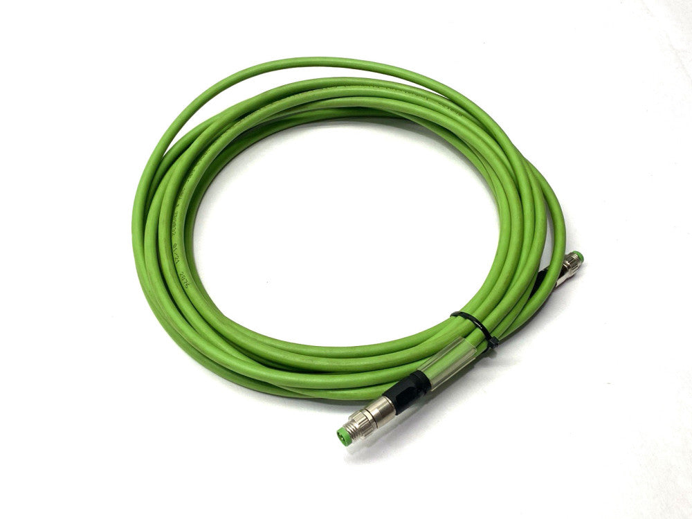 Beckhoff ZK1090-3131-0050 Double-Ended EtherCAT Cordset M8 Male