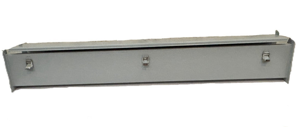 HOFFMAN F66L48 STRAIGHT SECTION LAY-IN HINGED WIREWAY 48" X 6" X 6", STEEL