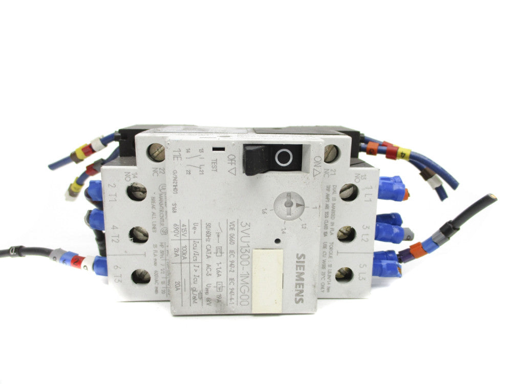 SIEMENS 3VU1300-1MG00 690V 1-1.6A UNMP