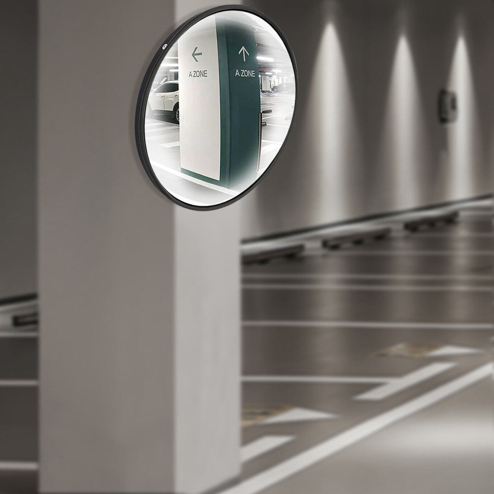Convex Corner Mirror - 12" Security Mirrors for Business, Garage, Warehouse 30cm