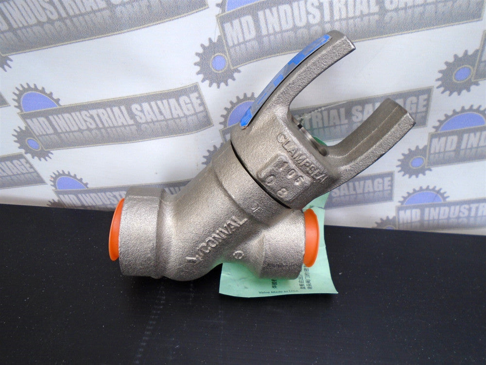 CONVAL - 11C2 - "Y" 1" Stainless CHECK Valve - 1.00-11C2-1055F - 2945 WOG 800°F