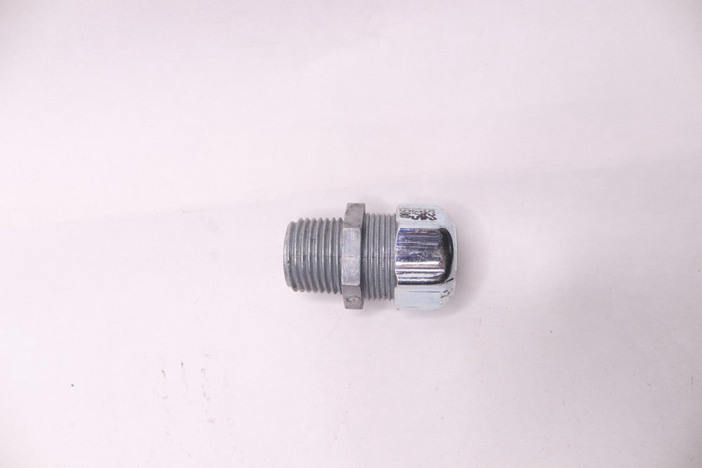 Conduit Connector For Liquid-Tight Steel 1/2" Trade Size