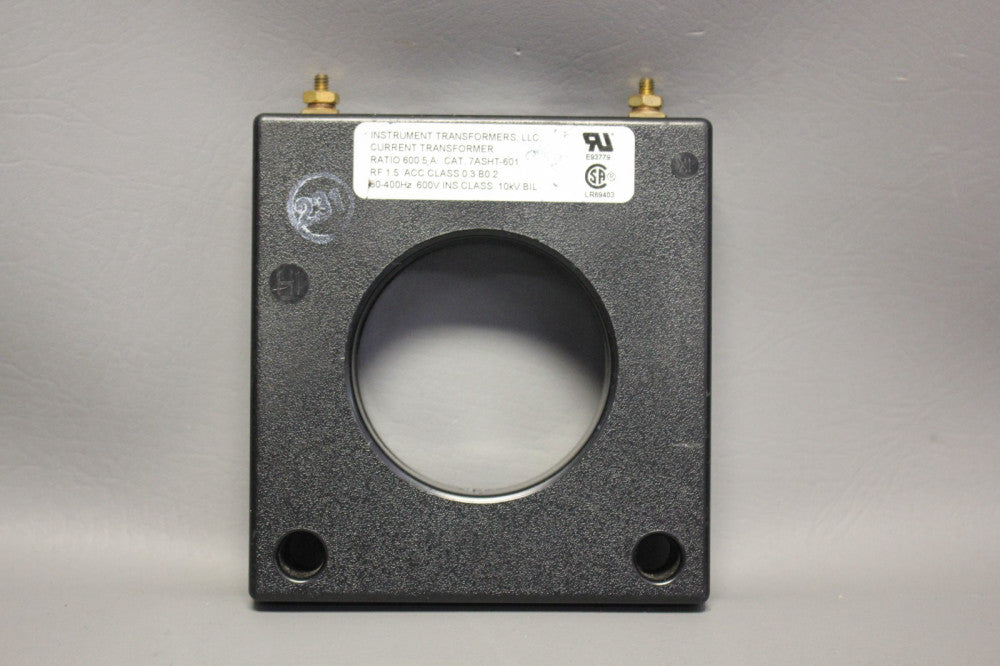 INSTRUMENT TRANSFORMERS LLC CURRENT RRANSFORMER 50-400 HZ
