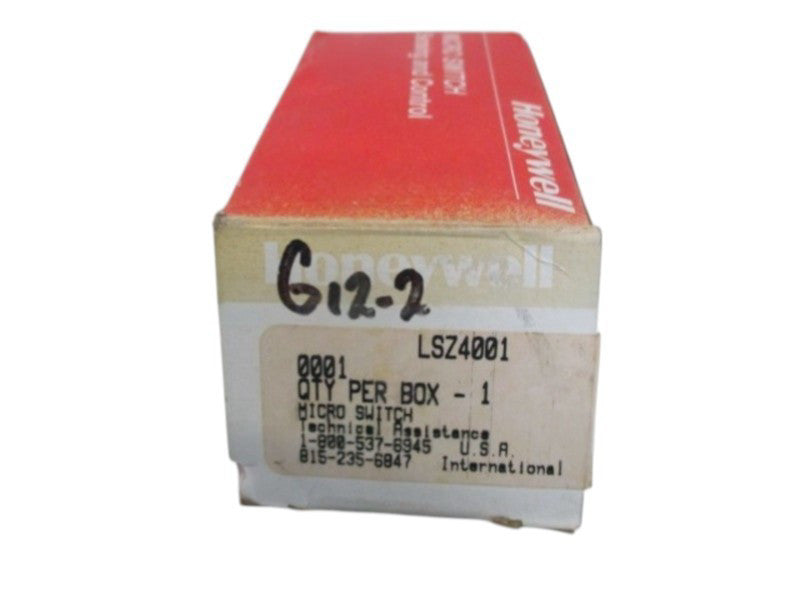 HONEYWELL LSZ4001 BODY LIMIT SWITCH NSMP