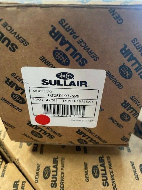 Genuine SULLAIR 02250193-589 Filter Element (NEW)