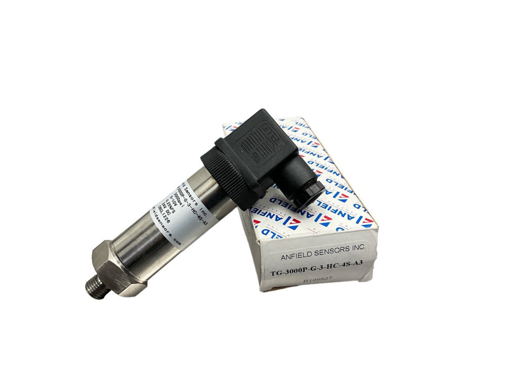 TG-3000P-G-3-HC-4S-A3 Anfield Pressure Switch 3000 PSI, OUTPUT 0-10V, INPUT 24V