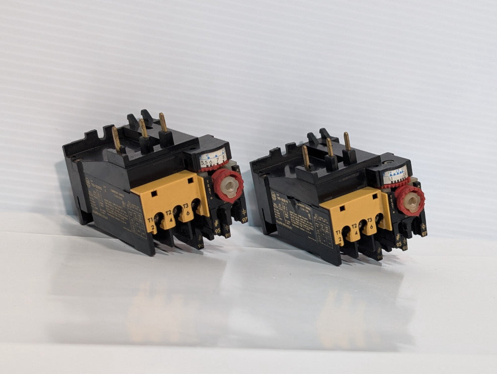 (2) Allen-Bradley 193-BSB16 Bimetallic Overload Relays, Series A, 1.1-1.6A