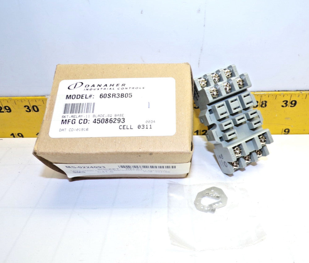 New Danaher / Idec / Eagle Signal 11 Blade Square Relay Socket 60SR3B05