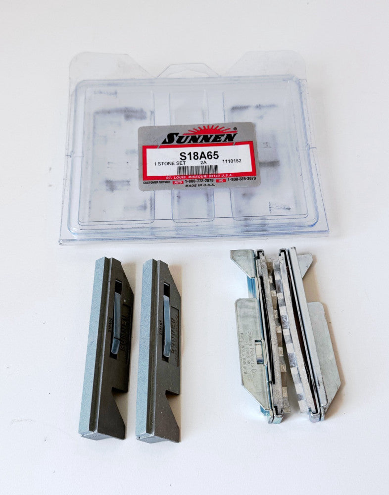 SUNNEN S18-A65 Aluminum Oxide Honing Stone Set 280 Grit 5 Hardness S18A65 USA