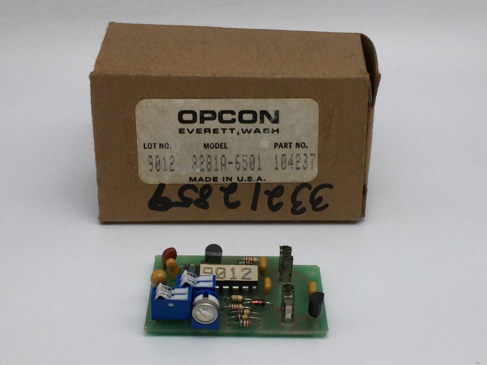 OPCON 104237 8281A-6501 PLUG-IN LOGIC MODULE
