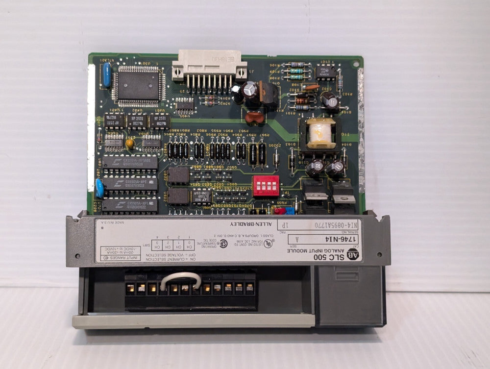 Allen Bradley SLC 500 1746-NI4 Analog Input Module 1746-N14