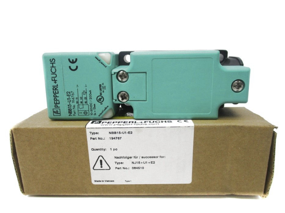 PEPPERL+FUCHS NBB15-U1-E2 194767 10-30VDC NSMP