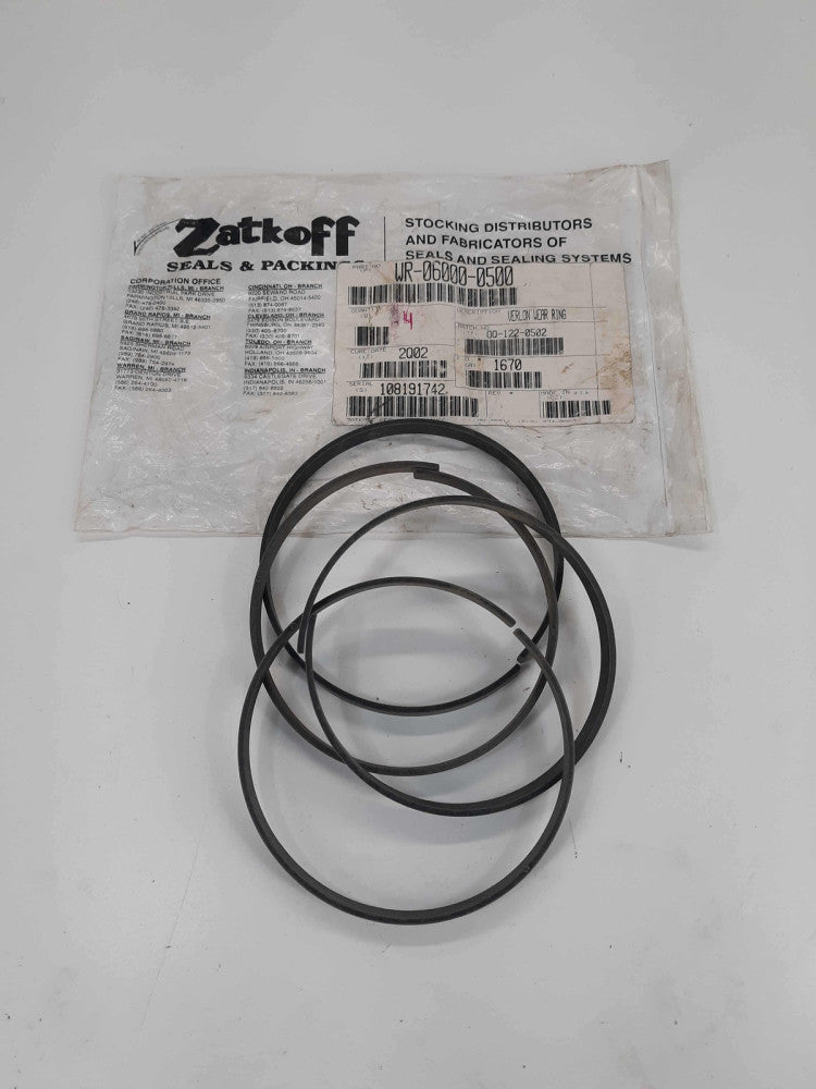 Zatkoff WR-06000-0500 Verlon Wear Ring lot of 4