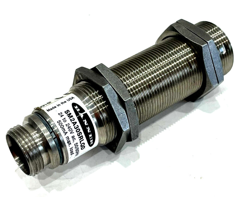 NEW BANNER ENGINEERING SM2A30SRLQD SENSOR 50-60HZ 24-240V