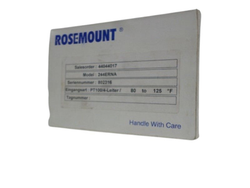 ROSEMOUNT 244ERNA TEMPERATURE CONTROLLER NSMP