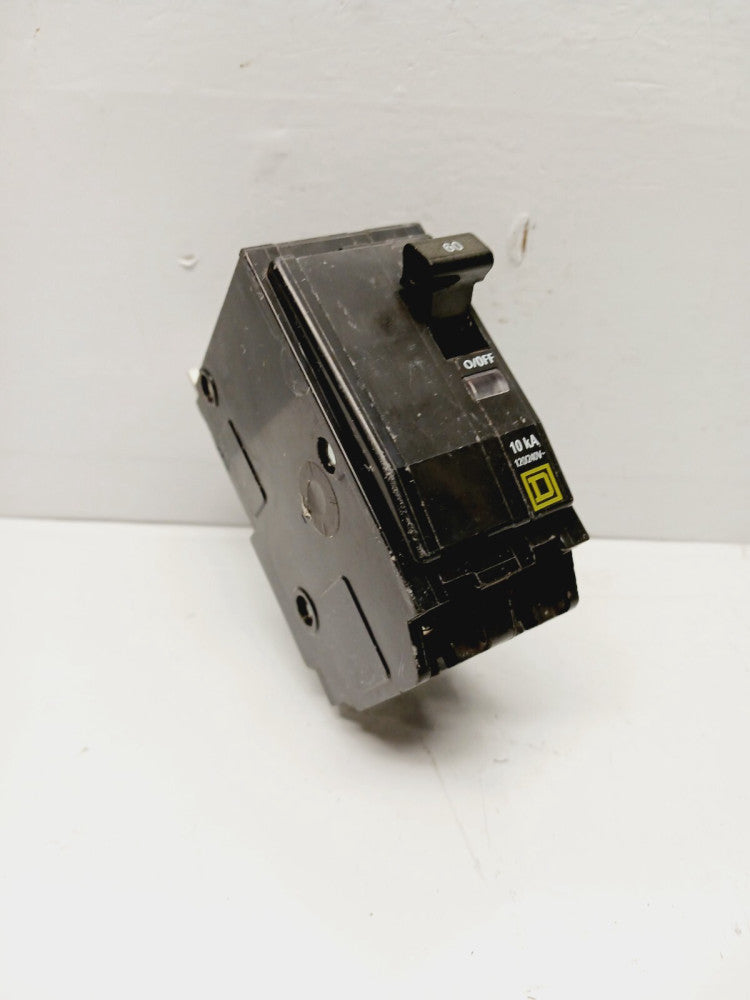 NEW SQUARE D QOB260 60 AMP BOLT-ON CIRCUIT BREAKER 2 POLE 120/240 VAC 10KA