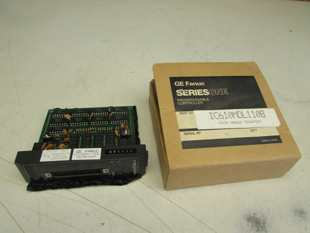 GE FANUC IC610MDL110B HIGH SPEED COUNTER NEW IN BOX MAKE OFFER !!