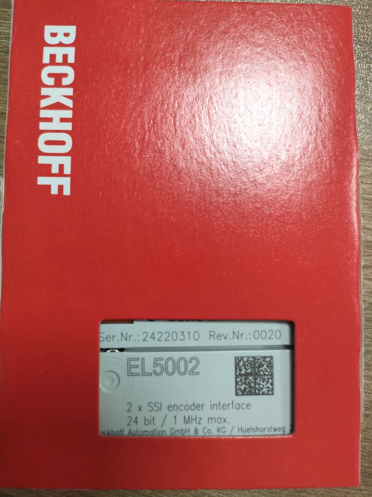 One Brand New Beckhoff EL5002 PLC Module EL 5002
