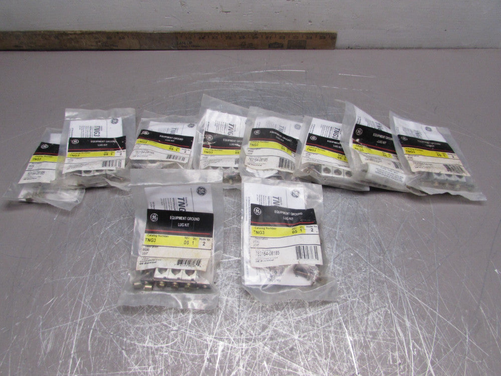 *Lot of 10* - GENERAL ELECTRIC TNG3 , GROUND LUG KITS, NEW IN BAGS! MAKE OFFER!