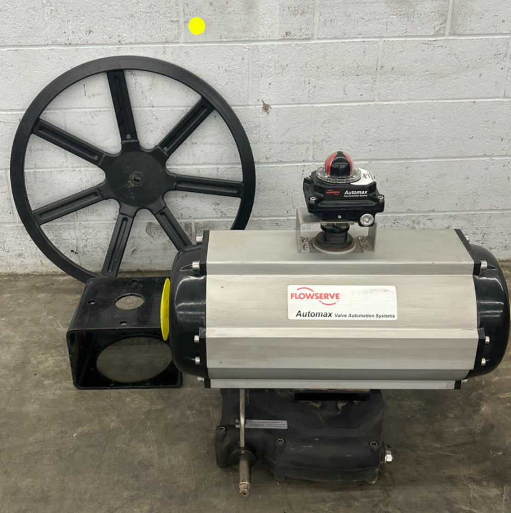 FLOWSERVE ACTUATOR SNA300D W/FLOWSERVE LIMIT SWITCH NXCLU2M1-14-00200