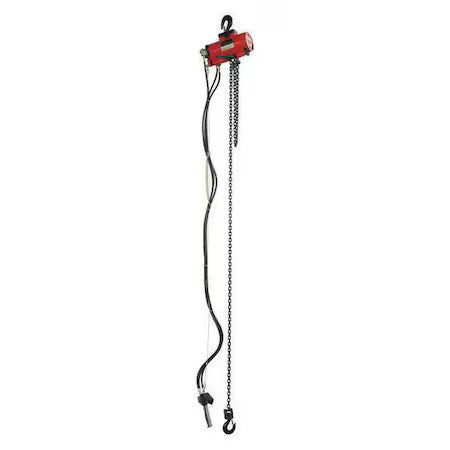 Dayton 29Xl90 Air Chain Hoist,500 Lb.Cap.,20 Ft.Lift
