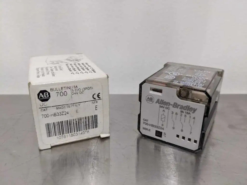 Allen-Bradley 700-HB33Z24 Relay with "-3" Option Ser E 15A