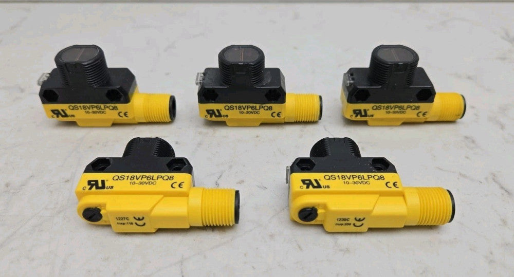 5 Pack Banner QS18VP6LPQ8 Polizarized Retro Sensing Photoelectric Sensor
