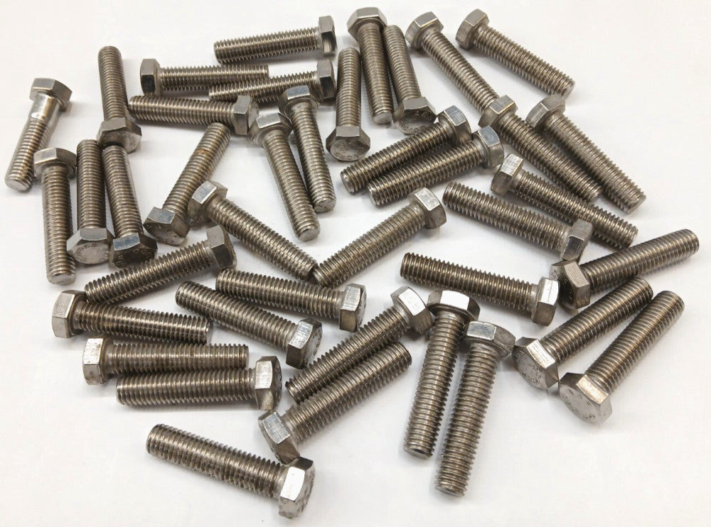 HEX HEAD BOLT 1/2-13 FULLY THREADED S304 STAINLESS STEEL LOT OF 40