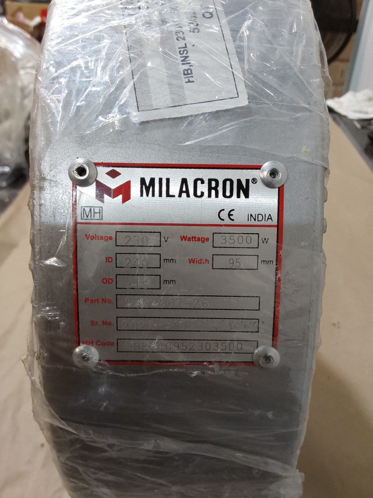MILACRON Ceramic Heater Band 10805722..230V....3500WATT....5302967-26..