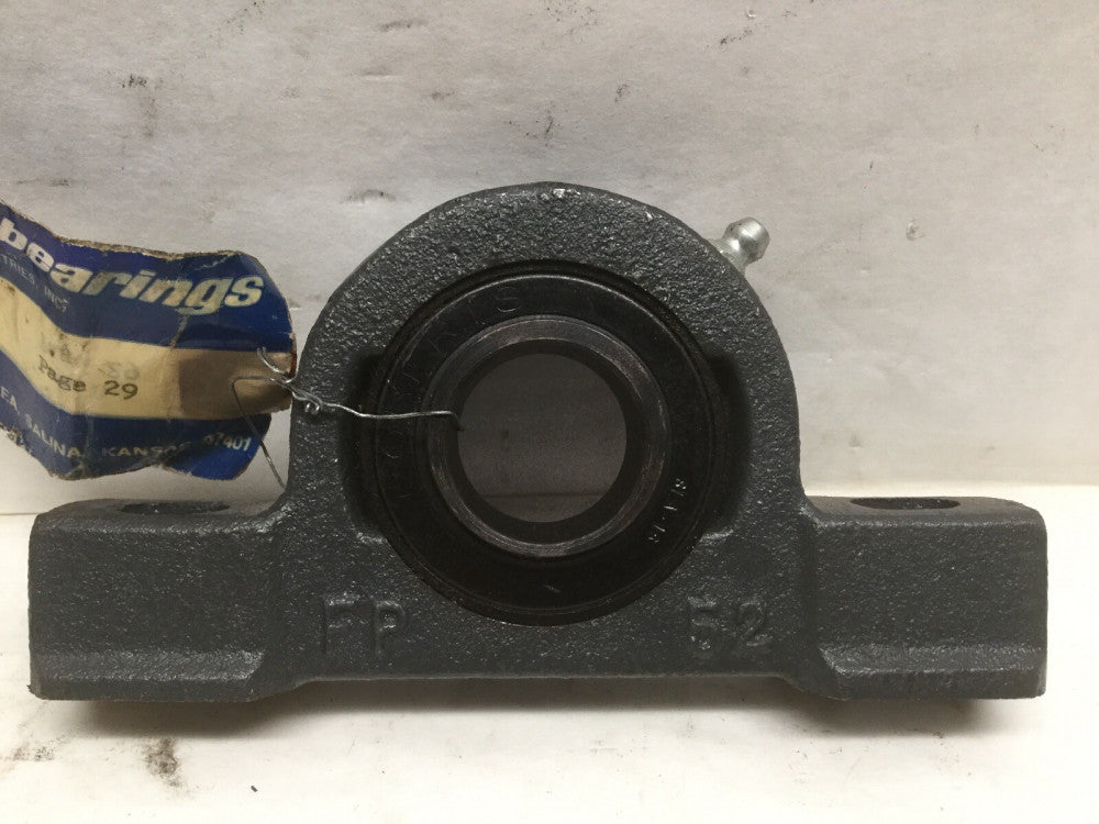 Roberts Bearings FPLZ-16 Pillow Block 1” Bearing FP 52 SLA-16