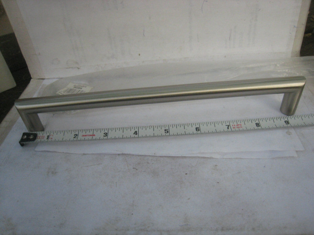 1 Rustic Ware Modern Square Cabinet Pull 9" C-C Satin Nickel P/N 943SN