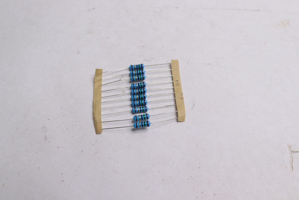 (10-Pk) Metal Film Flameproof Resistor 1/4 W 15 Ohm 2% QW015