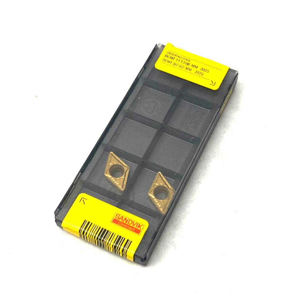 Sandvik DCMT 11 T308-MM 2025 CoroTurn Turning Insert 5730512 PKG OF 2