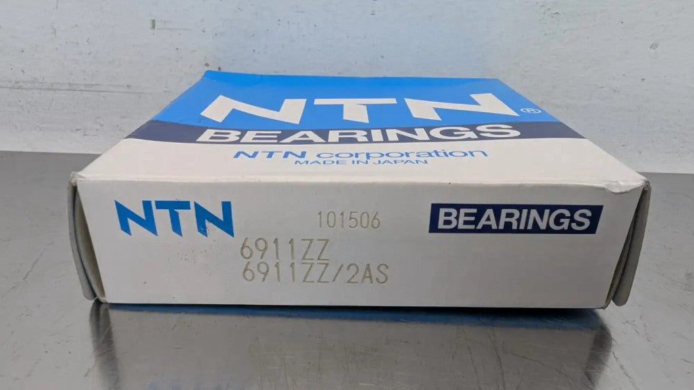NTN 6911ZZ Single Row Deep Groove Bearing 55mm ID 80mm OD 13mm Wide