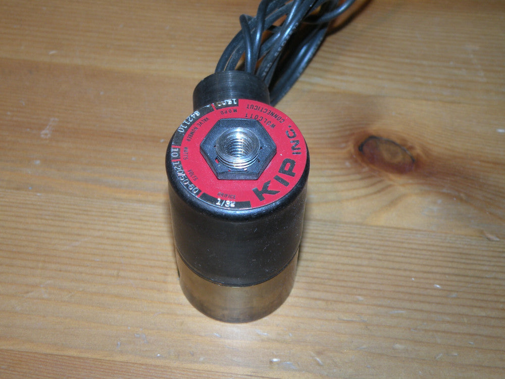 KIP Solenoid Valve 642110 MOPD 1500 120VAC 1/32" Orifice
