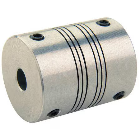 Ruland Psr18-8-4-A Coupling,4 Beam,Bore 1/2X1/4 In