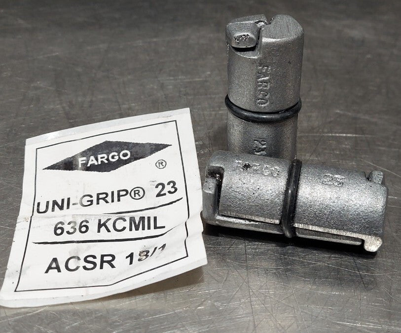 Lot Of 2 - FARGO Uni-Grip 23. 636 KCMIL. ACSR 18/1