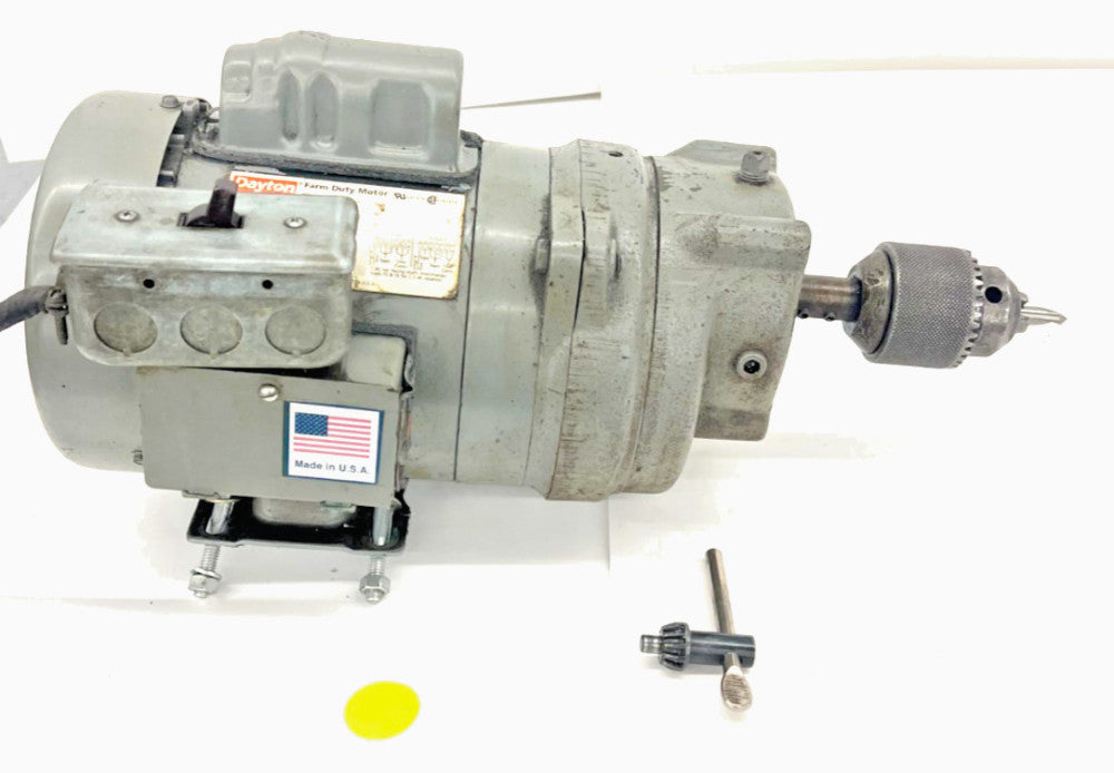 DAYTON FARM DUTY ELECTRIC MOTOR 4VZ08 PHASE SINGLE FRAME 56C HORSEPOWER 1