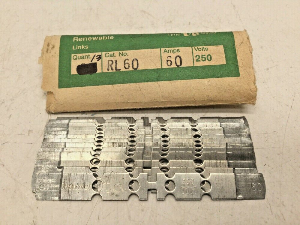 GOULD RL 60 Renewable Links 60 AMP (LOT of 13)