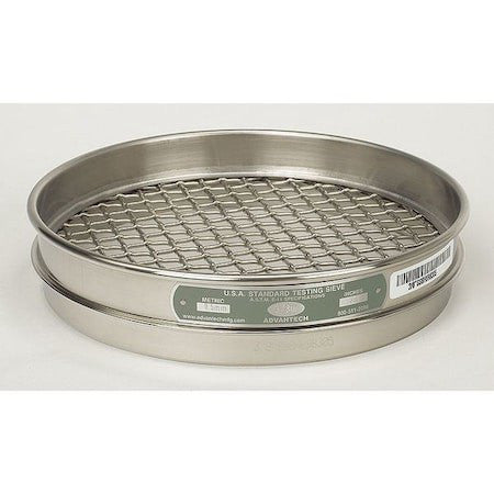 Advantech Manufacturing 30Ss8h Sieve, No 30, S/S, 8 In, Half Ht