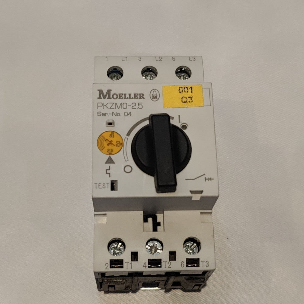 Eaton Moeller PKZM0-2.5 Circuit Breaker Motor Protector PKZM0-2,5