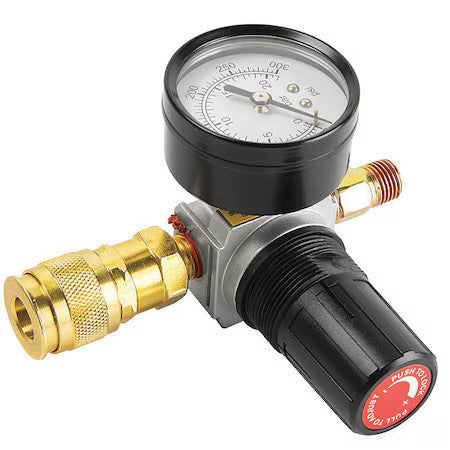 Speedaire 39Dk93 Air Regulator,4 In.W,1/4 In. Npt,45 Cfm