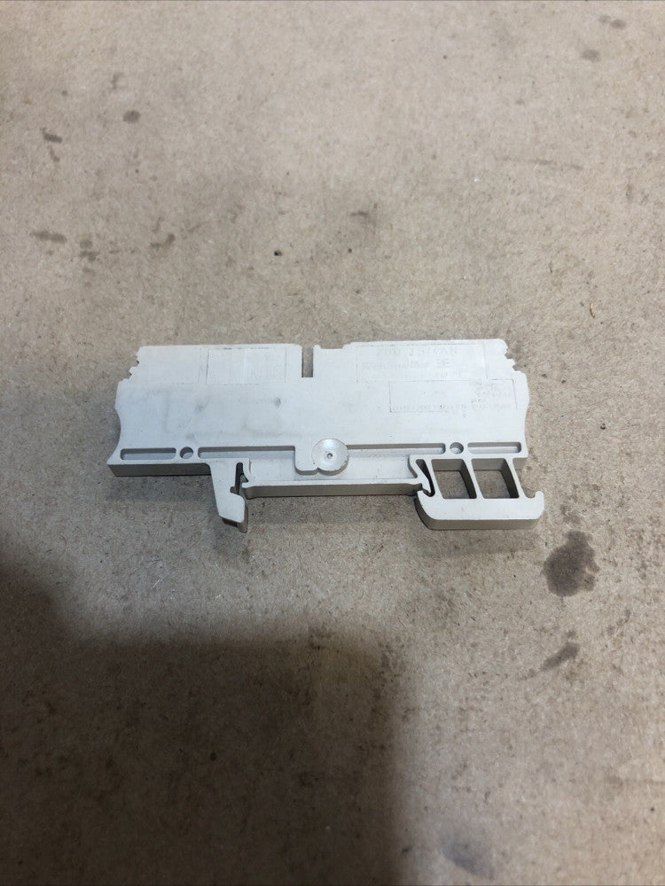 Weidmuller ZDU 2.5/4AN Terminal Block w/ ZAP/TW3 (LOT OF 10)