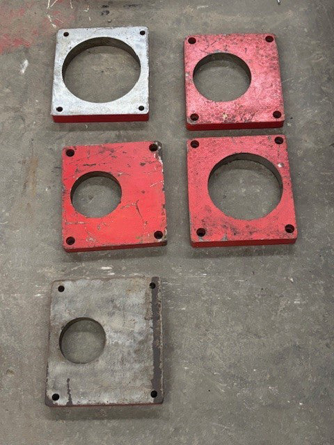 KINGSLAND STRAIGHT PUNCH PLATES LOT OF 5