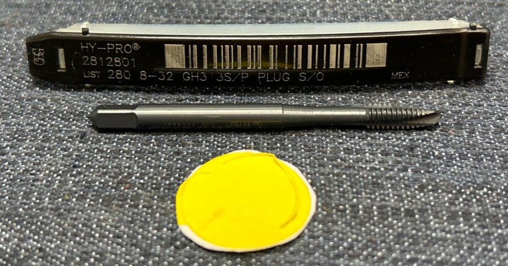 OSG HY-PRO SPIRAL POINT TAP #8-32 GH3 3S/P 2812801