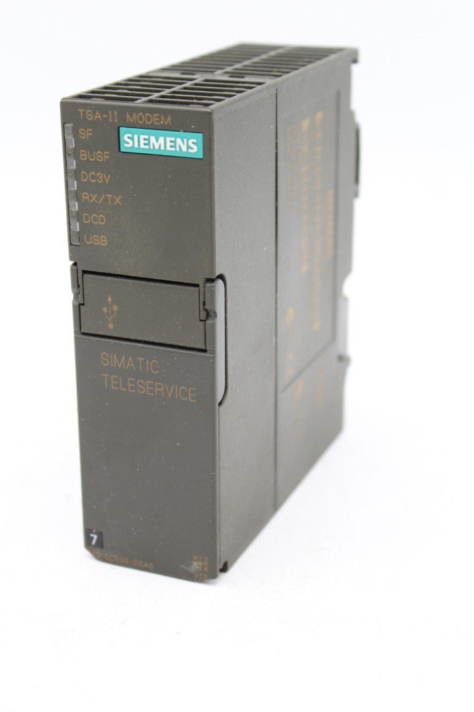 Siemens 6ES7 972-0CB35-0XA0 Simatic S7 Modem Control Module (Broken Cover Tabs)