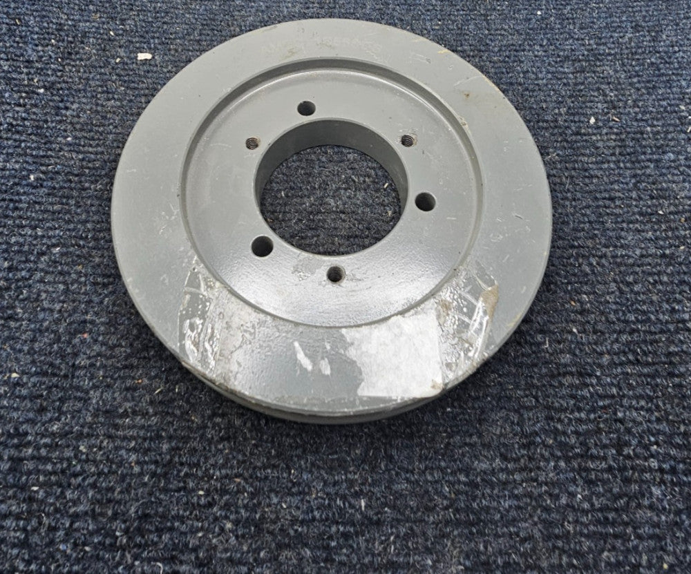 AMEC 1B56SDS Bushing 1-Groove V-Belt Pulley 5.95 inch OD Gray