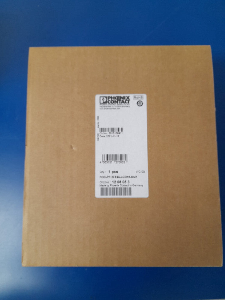 PHOENIX CONTACT 1208053 Fiber Optic Connectors FOC-PP-17S24-LCD12-OM1