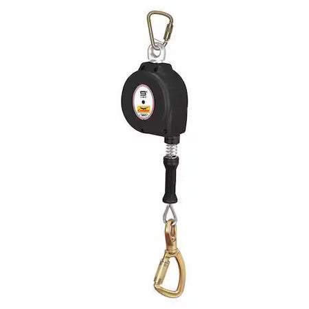 Condor G83709sb7 Mightylite Self-Retracting Lifeline, 9 Ft. Length, Carabiner,